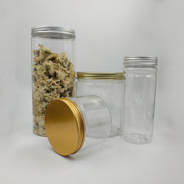 Customized Plastic Jar Containers / Plastic Containers Jars With Pressure Sensitive Sealing