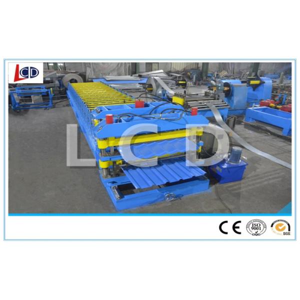 380V 60HZ Double Layer Roll Forming Machine 18 M / Min Speed CE Certificated