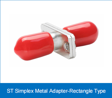 ST Simplex Metal Adapter-Rectangle Type SM/MM Low IL 0.2dB