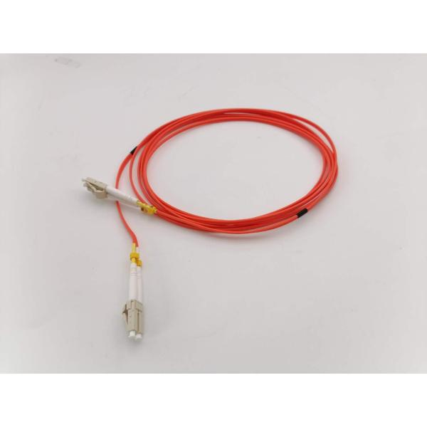 OM1 62.5/125um Duplex LSZH Fiber Optic Patch Leads LC LC