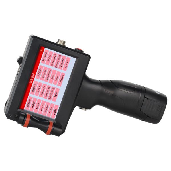 Quick Drying Ink Portable Hand Held Date Printer for Semi-automatic Carton Box Printing