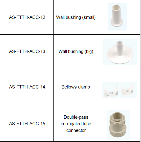 FTTH Distribution Box ANSHI FTTX S Type Stainless Steel