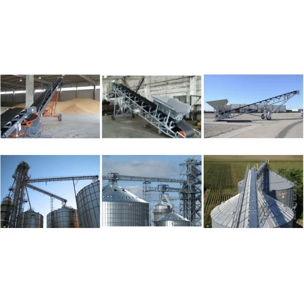 Maximum Conveying Length 11km Fixed Tripper Belt Conveyor System For Bulk Material Transportation