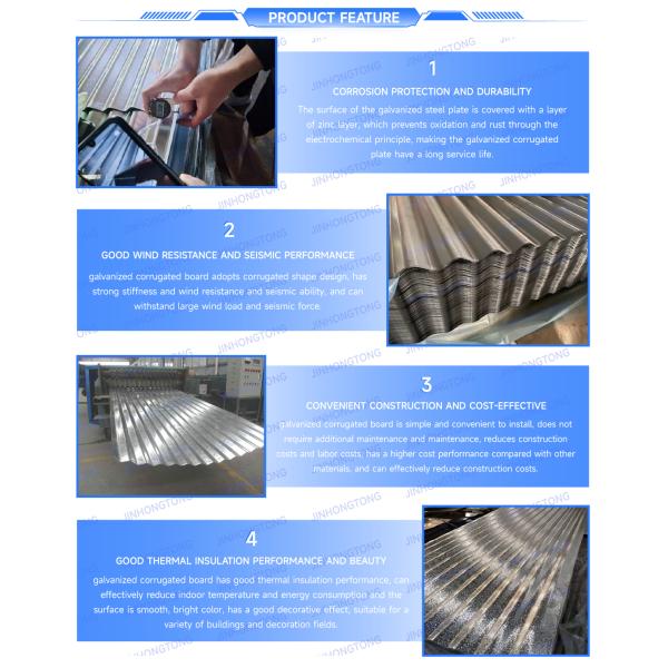 5mm Galvanized Corrugated Roofing Sheets Designed for Dependable Performance in Greenhouses and Roofing Projects