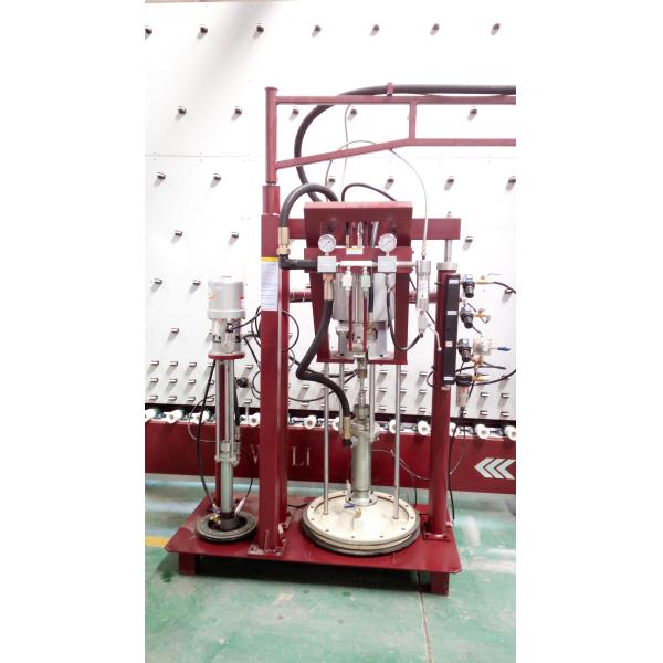 700kg Blue Glue Spreader Machine , Insulating Glass Processing Line