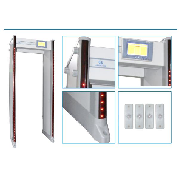 300 Sensitivity 30 zones walk through gate metal detector with CE/ISO certification