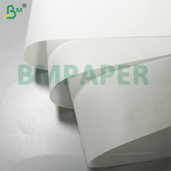 53g 63g Ink-Resistant Translucent Tracing Paper For CAD Plotter