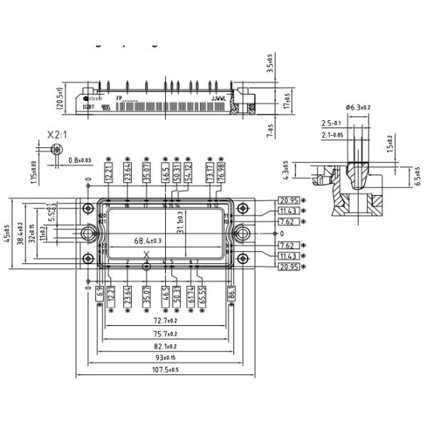 Infineon Igbt In Electronics FP50R12KT4