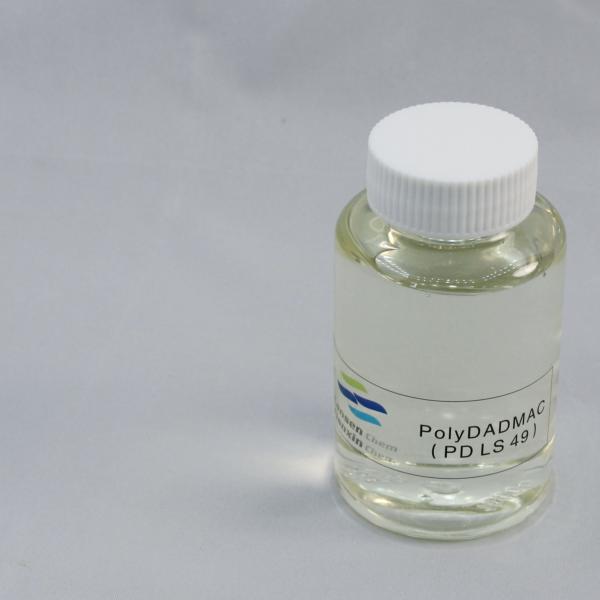 Industrial Grade Polydadmac Coagulant 40% Solid Content Low Viscosity Iso 9001 Polymer Flocculant