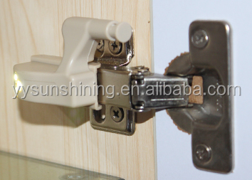 Door control switch Plastic Battery Operated LED Cabinet Hinge Light for Furniture