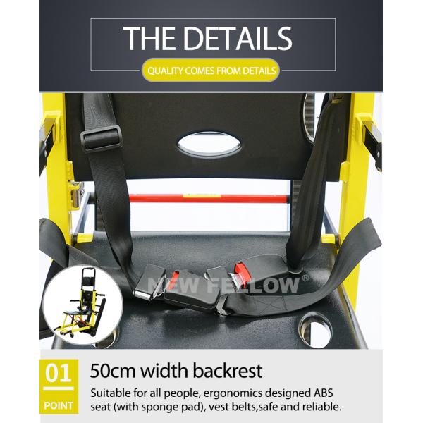Electric escape chair for fire fighting