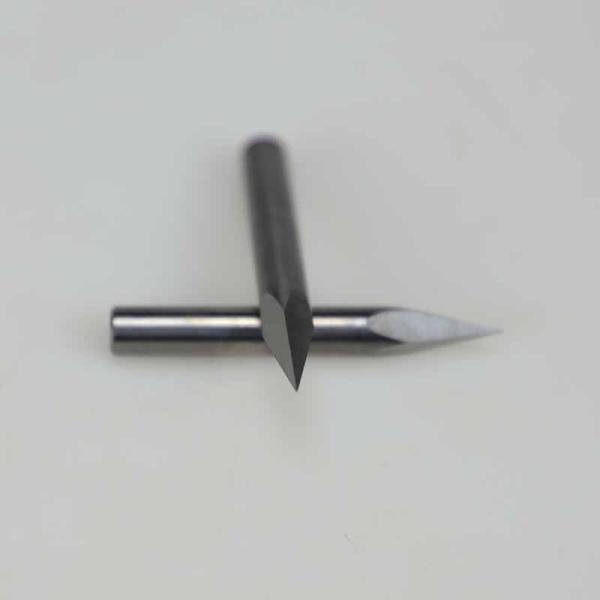 Customizable ODM/OEM CNC Pointed Flat End Mill Triangular Milling Cutter Stone and Metal for Engraving and Milling