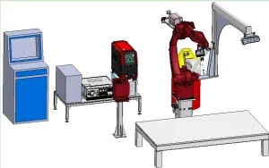 Steel Structure Construction Robotic Welding Machine Automated Welding Machine