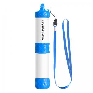 China 0.17 LBS Portable Water Purifying Straw BPA Free ABS For Outdoor Hiking on sale
