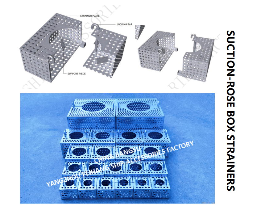 Technical Specifications For Suction-Rose Box Strainers & Strum Rose Box Strainer Carbon Steel Hot-Dip Galvanized