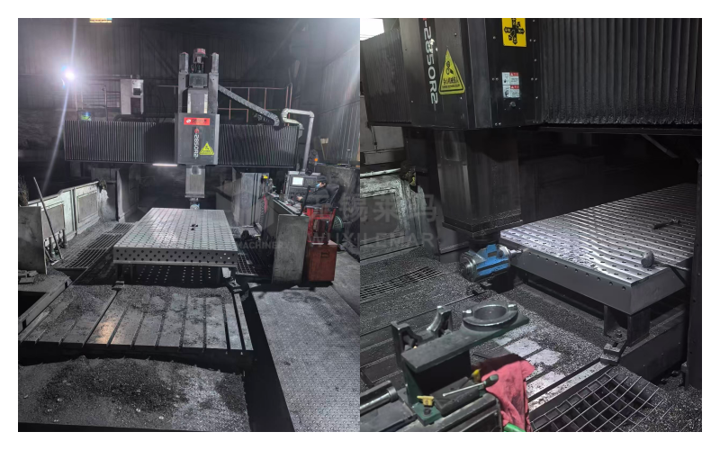 3D Welding Fixture Table D28 High Density Cast Iron Welding Table Industrial Grade