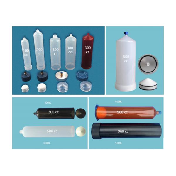 300cc 500cc Glue Dispensing Syringe Accessories Plug Piston And Back Cover