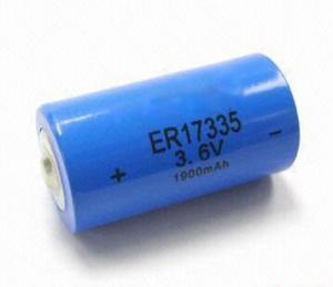 Quality ER17335primary lithium battery er17335 lithium primary battery 3.6v lithium battery for sale