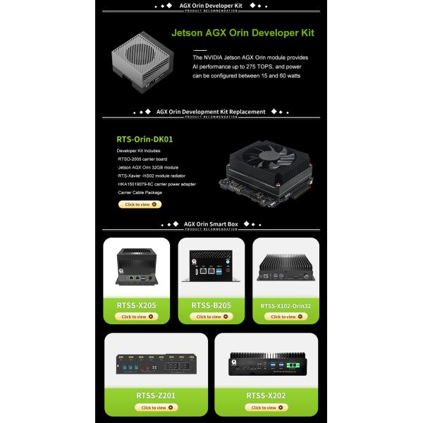 Jetson AGX ORIN Feiyun Smart Box RTSS-X205 The Ultimate Solution for Computing