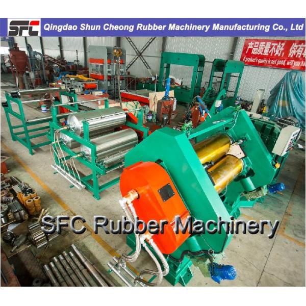 Eco Friendly 2 Roll Calender Machine Rubber Sheet Making