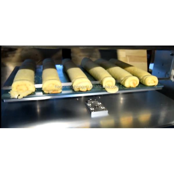 Industrial Simultaneous Automatic Cake Cutting Machine Slicer 220 V