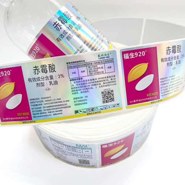 Packaging Waterproof Custom Sticker Labels for Equipment with Easy Application and Anti-Peeling Feature