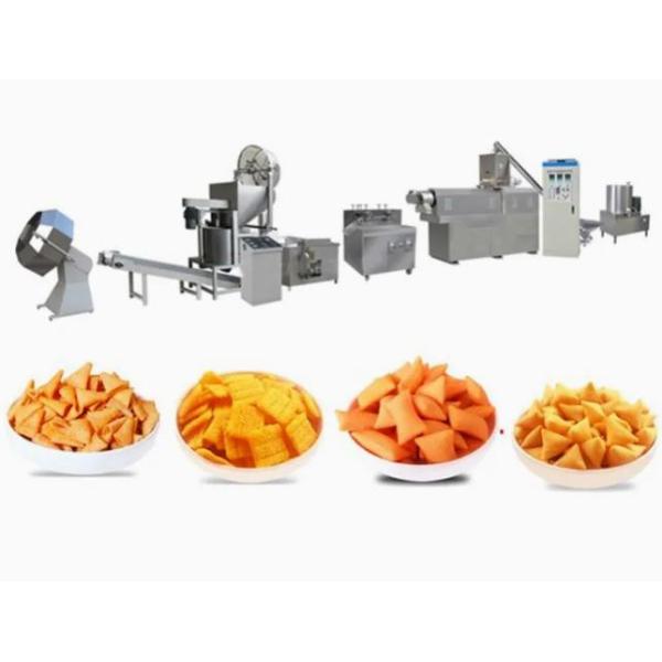 Automatic 3d& 2d Snack Crispy Chips/screw/shell/extruded Pellet Machine/fried Pellets Extruder Machine