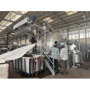 HTHP Energy Saving Cloth Dyeing Machine Low Liquor Ratio With EAS PCT310