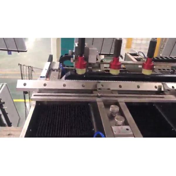 Aluminum Clinching Four Sides Radiator Making Machine Fully Automatically