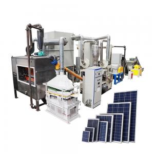 Quality Revolutionize Your Solar Panel Recycling Process with Our Portable Separating Plant for sale