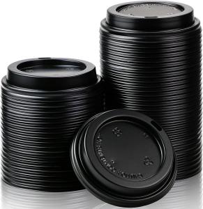 China Plastic Biodegradable Coffee Lids , 90mm Eco Friendly Cup Lids For Takeaway Coffee Cup on sale