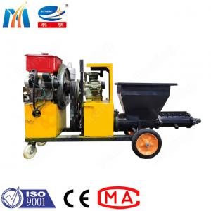 Quality Diesel 120-150m2/H Mortar Spraying Machine Construction Mortar Plaster Machine for sale