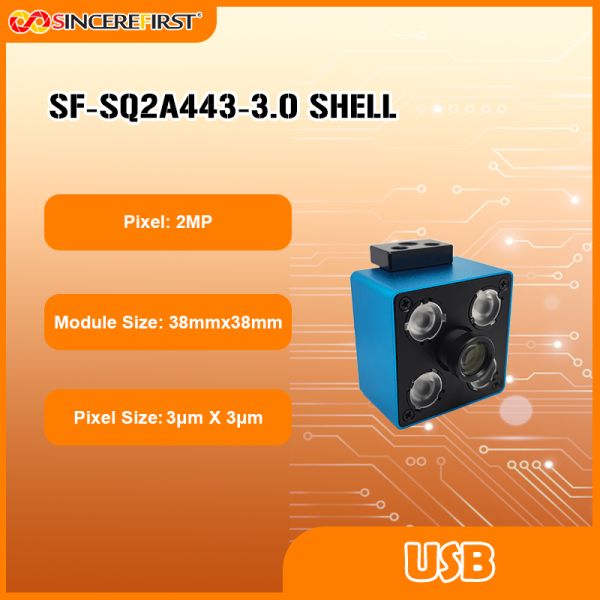 Global Shutter LED Color/Mono CMOS Sensor AI USB Camera Module