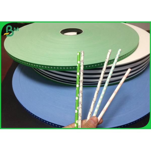 60 Gram Waterproof Printed Slits Paper For Paper Straws Making