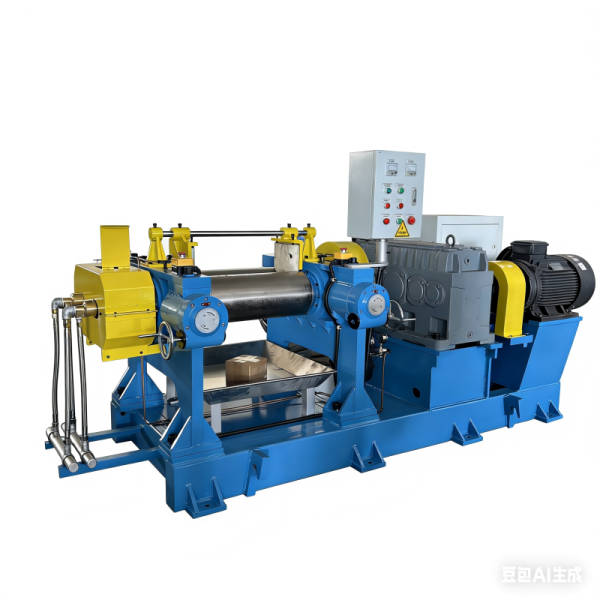 Automatic Operation Two-Roll Open Mixing Mill with CE/ISO 9001 Certification and Variable Speed Ratio