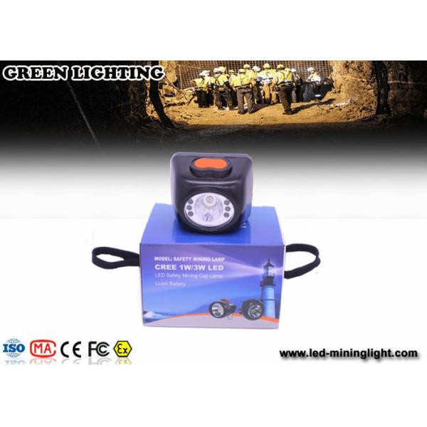 Black Digital Cordless Mining Lights with Brightest 4000 Lux Waterproof IP 67 Explosion Proof