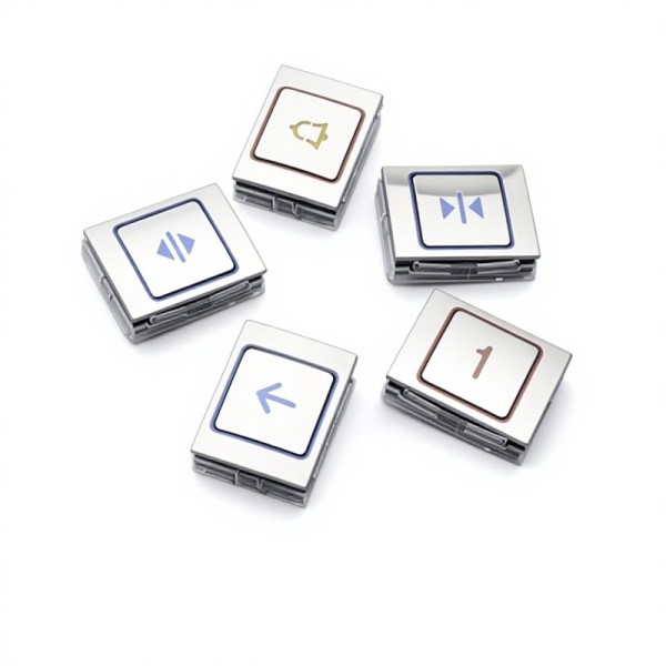 Modern Design Elevator Call Button Square Push Button Switch Spare Parts