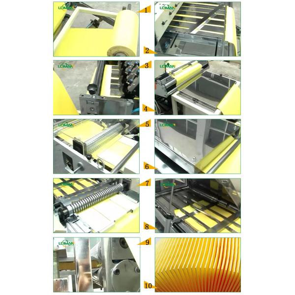 Full Auto Rotary Filter Paper Pleating Machine PLGT-420