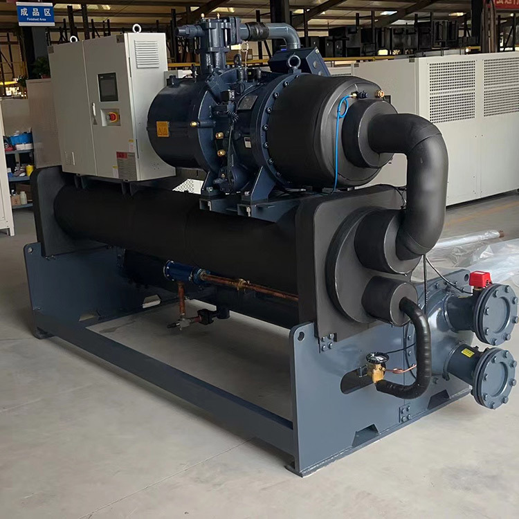 Water Cooled Semi Hermetic Screw Type Chiller Compressor For Data Center Central AC