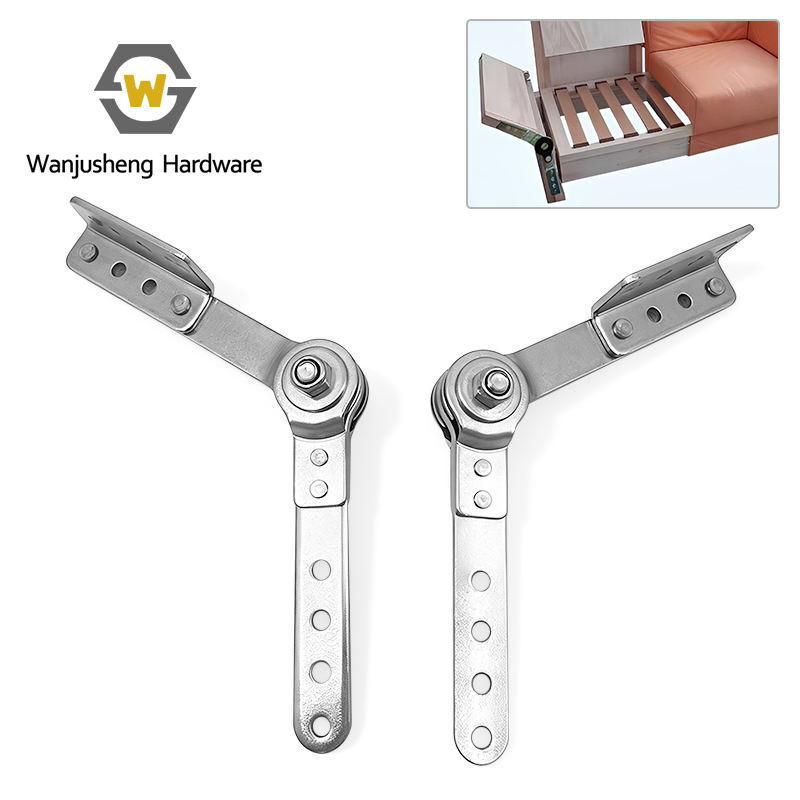 Thickened Free-Stop Sofa Headrest Hinge Multi-Angle Adjustment Connector Multi-Gear Sofa Headrest Regulator Hardware Fittings