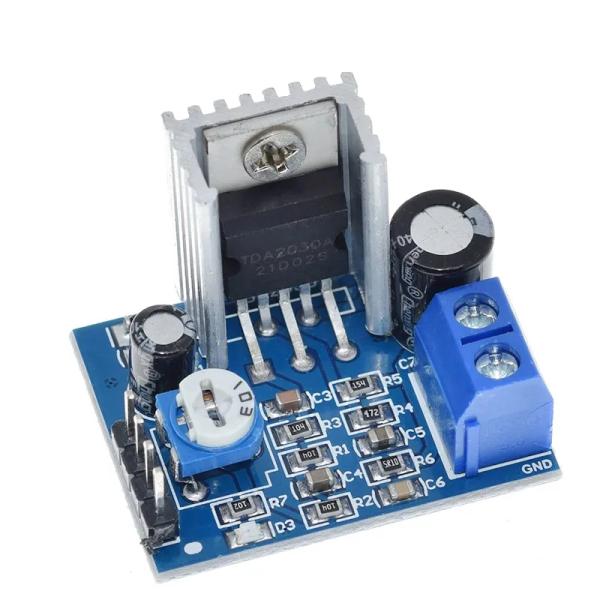 6-12V TDA2030 Audio Amplifier Board Module with 18W Output and Adjustable Volume