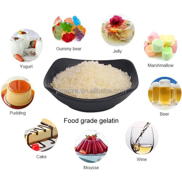 Gelatine Hydrolysed Marine Fish Collagen Powder Solvent Extraction ODM