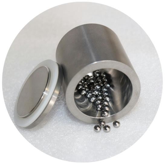 Durable 50mL Tungsten Carbide Ball Mill Jar with 46mm Inner Depth Designed for Effective Grinding and Milling Operations