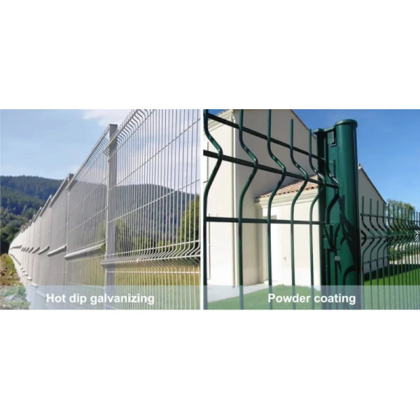 Available in Multiple Color Options Visually Appealing 3D Bending Fence Combining Aesthetics with Functional Strength
