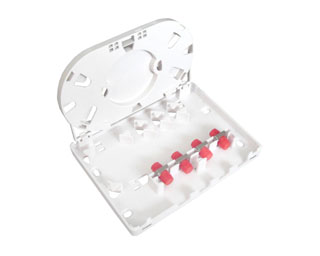 86 Type Multifunctional Fiber Optic Junction Box Network Face Plate For SC/LC And RJ45 Connectors