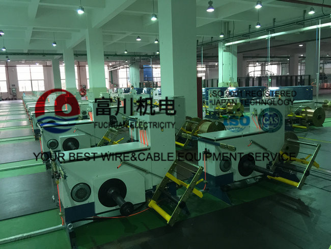 Low Noise Wire Extruder Machine , Copper Wire Twisting Machine 630/800mm