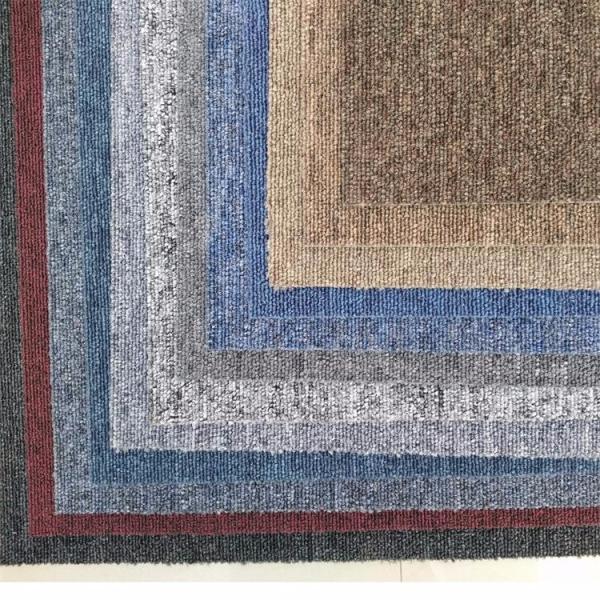 Waterproof Polypropylene Carpet Tiles With PVC Back Eco - Friendly