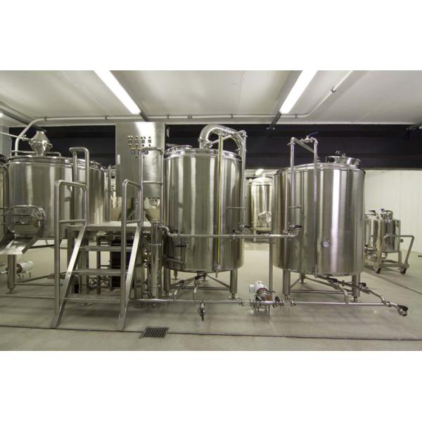 Customized Design TIG Welding 2 Vessel Brewing System Beer Brewing Machine