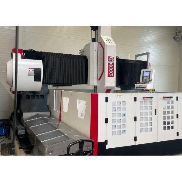 BT50-190 Spindle Taper CNC Metal Sheet Plate Drilling Machine 500x6800x3000mm Overall Size