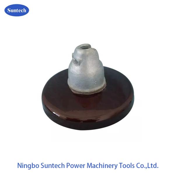 High Voltage Disc Porcelain Suspension Insulator 110kv 120KN